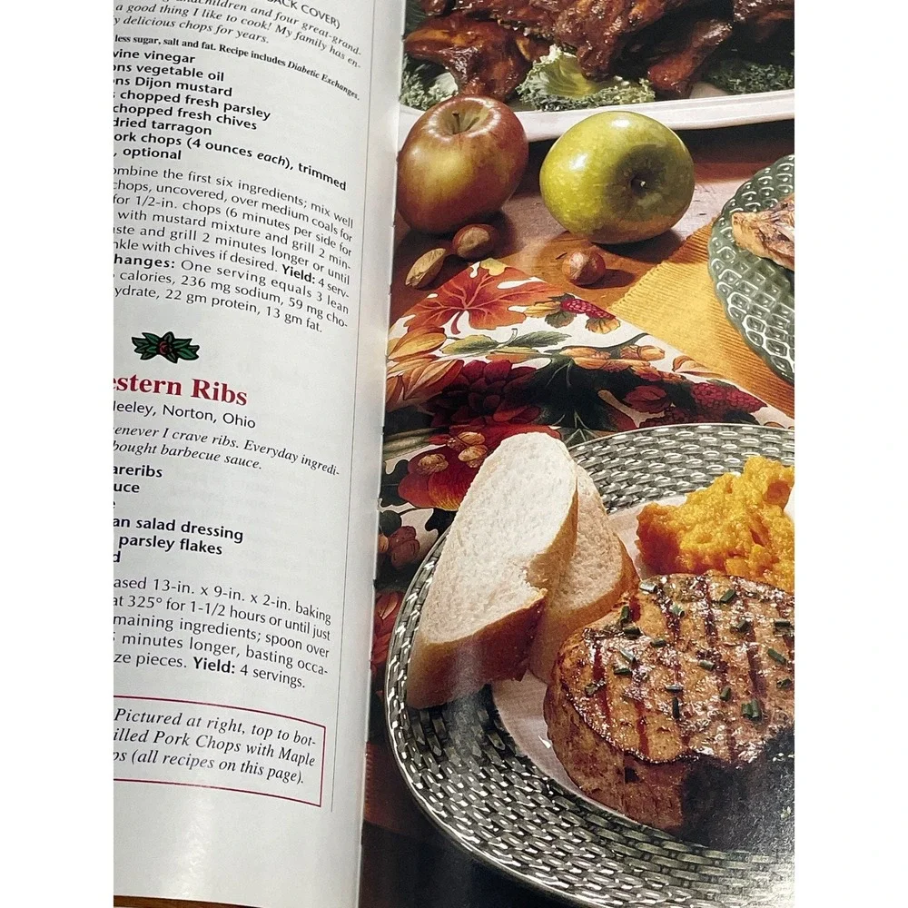 Country Pork Taste of Home Cookbook 1996 Hardcover